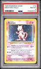 PSA 8 NEAR MINT-MINT Pokémon 1999 Base Set Unlimited #10 Mewtwo Holo Rare