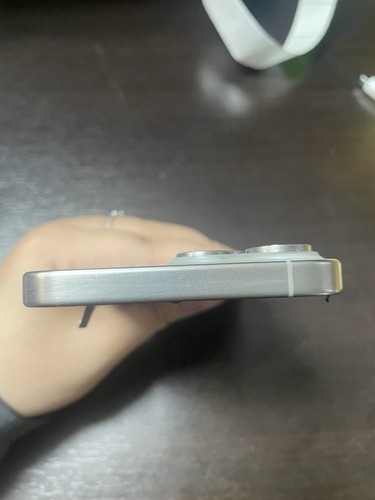 iPhone 15 Pro Max Back Housing Replacement w Small Parts OEM - Natural TIitan-A - Picture 5 of 6