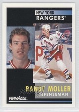 1991-92 Pinnacle Randy Moller #256 1h9