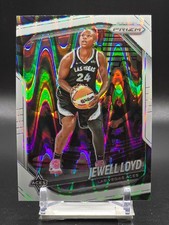 2025 Panini Prizm WNBA - Jewell Loyd #57 White Seismic Prizm