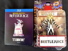 BEETLEJUICE-1988 Blu-Ray W/ Slipcover  Features  BEETLEJUICE-NECA FIGURE NEW