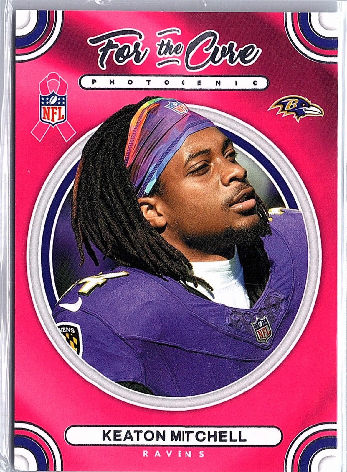 2024 Panini Photogenic - For the Cure Keaton Mitchell #FTC-KMI