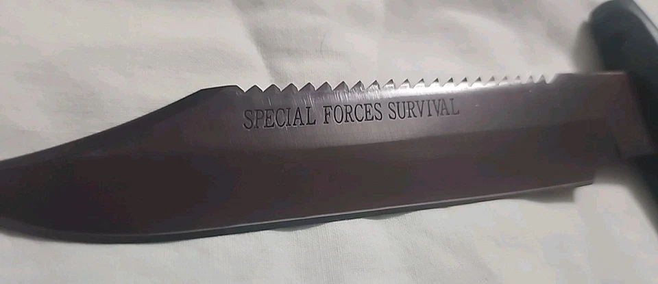 Cuchillo de supervivencia Parker Special Forces K-672/B vintage años 80 - COMO NUEVO EN CAJA Foto 4 de 4