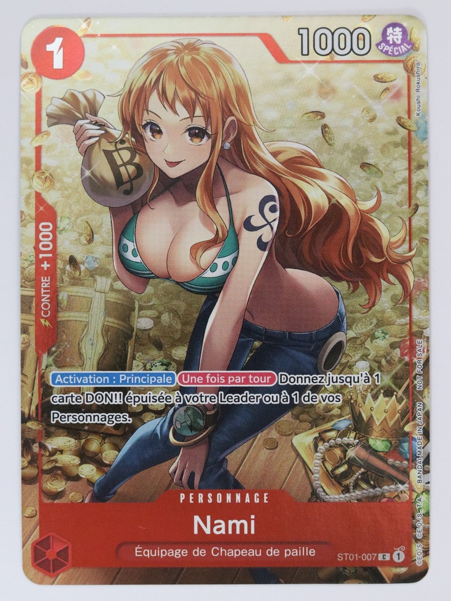 France Exclusive Nami ST01-007 Championship 2023 Artwork Near Mint