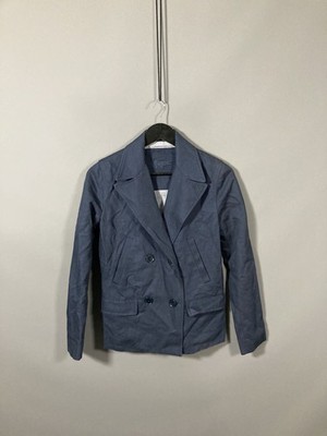 LACOSTE LEINENMISCHUNG Blazer/Jacke - Small - Blau - Top Zustand - Damen