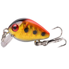 30Mm 2G Crazy Wobbler Mini Topwater Crankbait Artificial Japan Hard Bait Pesca F