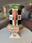 Ceramic decorative vase with handles by MacKenzie-Childs, Torquay collection — photo 4
