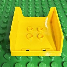 Lego Duplo Item Dump Truck Bucket Bed lip / cut out Yellow 10508 10812 preschool