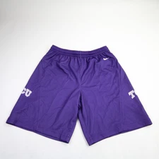 TCU Horned Frogs Nike Team Practice Shorts Men's Purple New