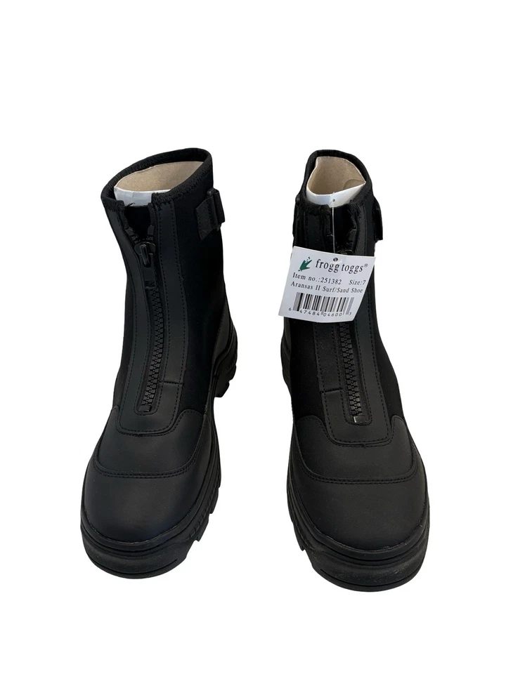 FROGG TOGGS 男式 Aransas II 氯丁橡胶冲浪和沙防水钓鱼靴 带标签 — 第 4/4 张图片