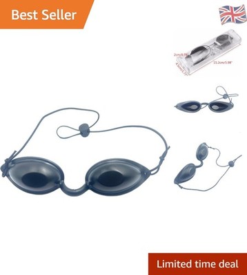 Ergonomische UV-Schutzbrille mit verstellbarem Riemen - sicher für IPL-Behandlungen