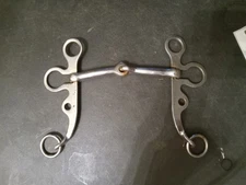 Argentine snaffle bit 5 1/4 inch