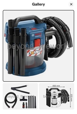 Bosch GAS 18V-10 L Cordless Dust Extractor Vacuum Cleaner Bare Tool NEW IN BOX