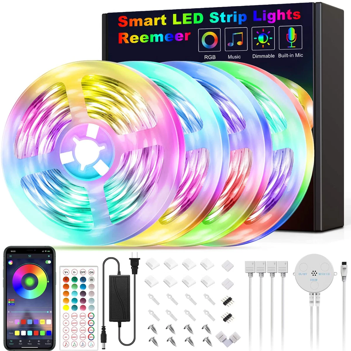 Reemeer led cheap strip lights