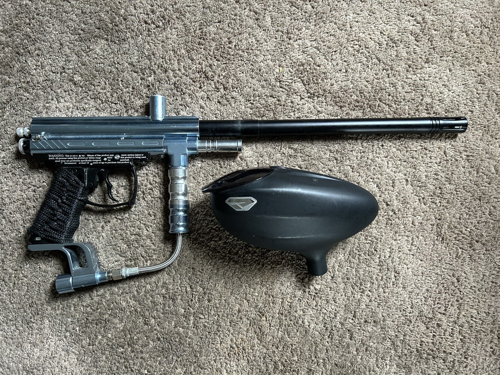 spyder Xtra paintball gun blue eBay