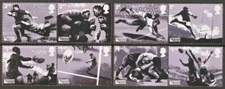 2015  GB - S.G: 3748/3755 RUGBY WORLD CUP PAIRS  - UNMOUNTED MINT