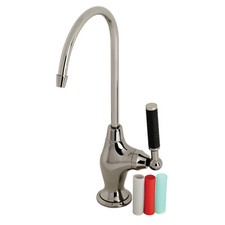 NS3190DKL Single-Handle Water Filtration Faucet, Black Stainless Steel, Black