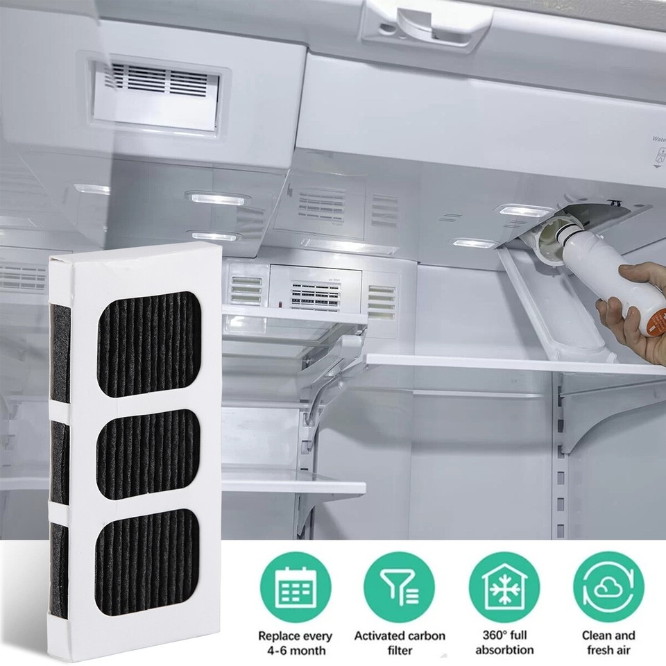 Filtro Aria Nero Compatibile Filtri Aria Per Frigorifero Frigidaire - Ricambio 4 Pezzi Pure Air Ultra II Ricambio Filtri Pure Air Ultra II Filtro Aria Nero Compatibile Filtri Aria Per Frigorifero Frigidaire - Ricambio 4 Pezzi Pure Air Ultra II Ricambio Filtri Pure Air Ultra II