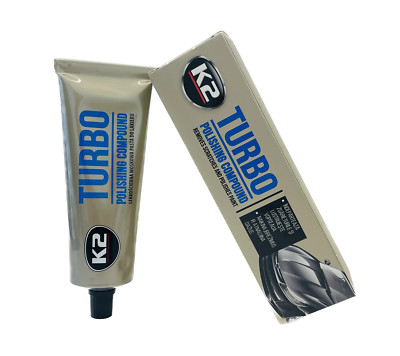 K2 K001  Turbo Schleifpaste mit Nanotechnik Politur Wachs Krazterentferner 120g