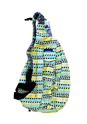NWT! KAVU Original Rope Sling, Gold Belt, Crossbody Bag, Day Pack, MSRP $60