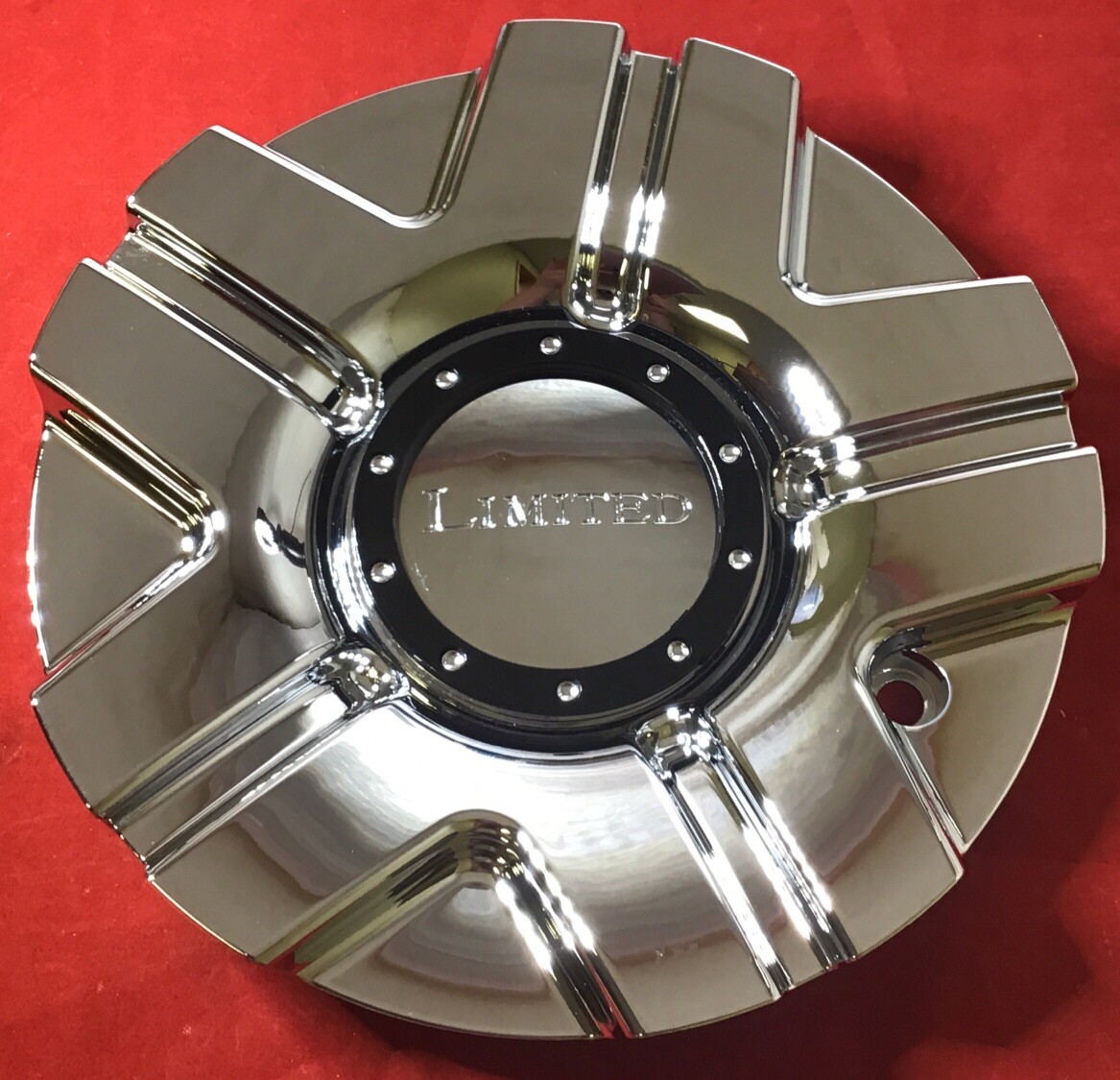 Limited Edition 097 Chrome Custom Wheel Center Caps P/N C987-3 8542