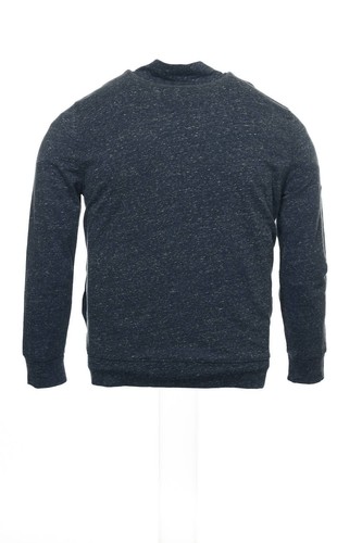 Nautica Blue Heather Full Zip Sweater S $80 - Picture 3 of 4