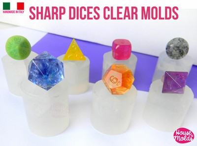 Silicone Dice Pendant Jewelry Making Mold Resin Epoxy Mould Casting Cr_H2 Silicone Dice Pendant Jewelry Making Mold Resin Epoxy Mould Casting Cr_H2