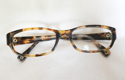 VTG Coach Eyeglass Glasses Fames HC6008 Cadyn 5045 Spotty Tort Sz 51- 17-135