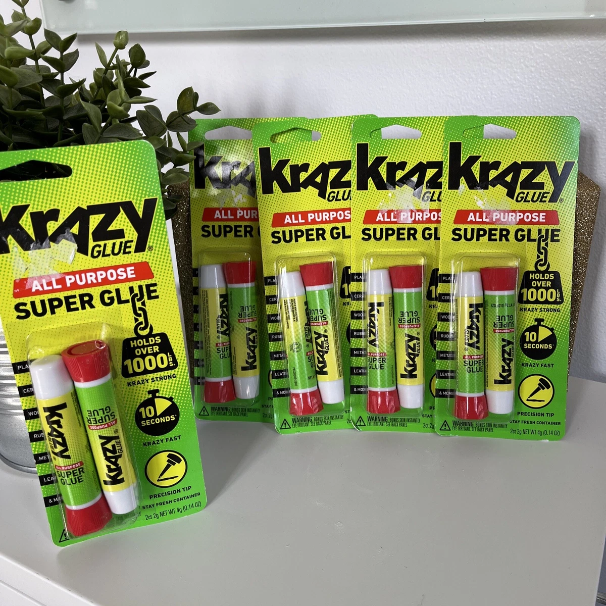 Elmer's Krazy Glue, All Purpose Super Glue, Precision Tip, Krazy Glue