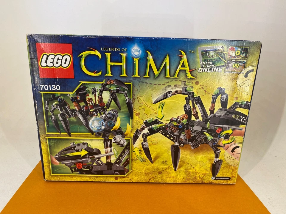 Lego 2014 ☆ Legends Of CHIMA ☆ Sparratus' Spider Stalker - Set #70130 - NIB - Image 2 of 4