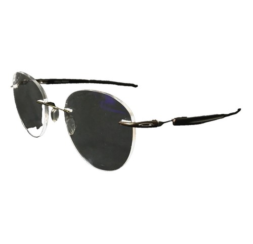 RARE! Oakley Chop Top 2.0 Ti Polished Brown 49-19 138 Titanium