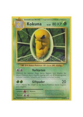 Pokemon - Evolution  6/108 Kokuna 