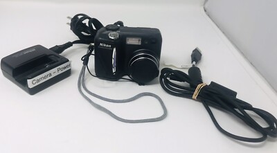 NIKON COOLPIX 885 3.2MP Digital Camera - Black UNTESTED SOLD AS IS