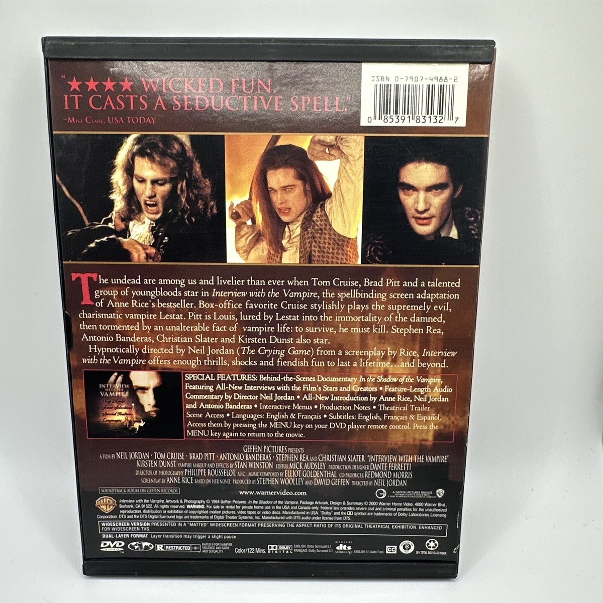 Interview with the Vampire (DVD, 2000, Special Edition