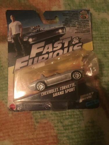 Modellini statici di auto da corsa sportive e turistiche Mattel Fast & Furious