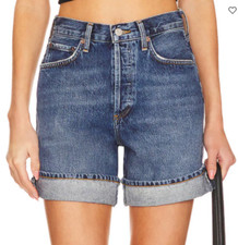 Agolde Dame Denim Short in Control Size 24