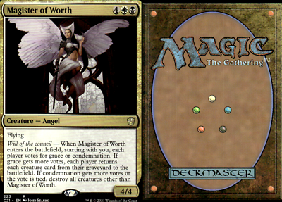 Magister of Worth [Conspiracy] Heavily Played