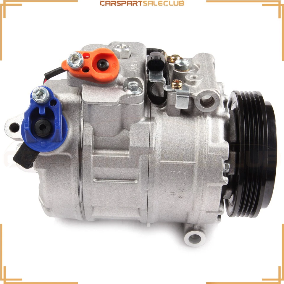 A/C Compressor w/Cluth For 2002-2005 BMW 745i 745Li 4.4L 4398CC Fits CO 11250C - Image 3 of 4