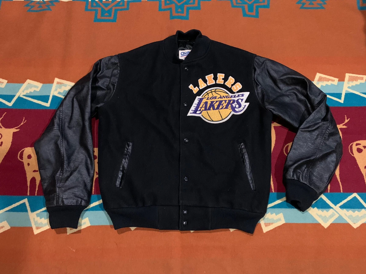 La Lakers Black Moto Jacket