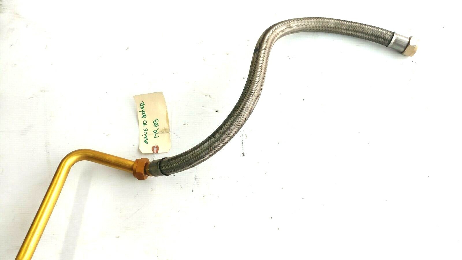 FERRARI 360 SPIDER PARTS  ENGINE OIL COOLER LINE ENGINE TO COOLER 179103