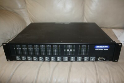 Mackie Industrial DX8 Digital Audio Eight-Channel Stereo Power Mixer