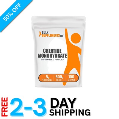 Trusted Creatine Monohydrate Powder, 500g - Unflavored & Third-Party Tested