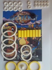 FLIPPER-WILLIAMS-NO GOOD GOFERS-KIT ELASTIQUES-DOIGT DE FLIPPER JAUNE PINBALL
