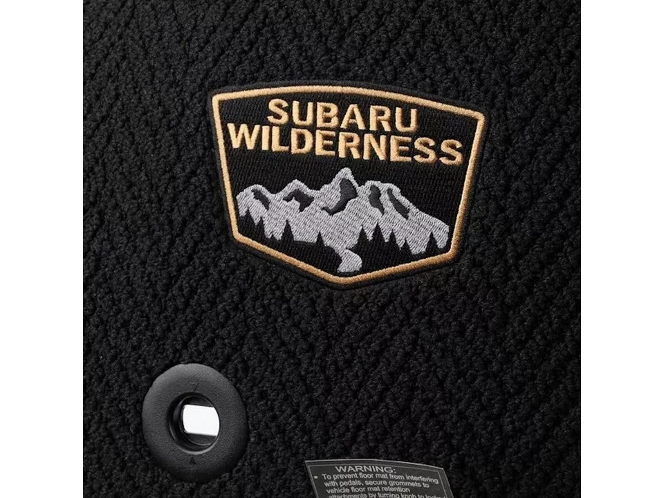 Paquete Subaru Wilderness alfombrillas actualización - se adapta a todas las molduras XV Crosstrek 2024+ Foto 3 de 4