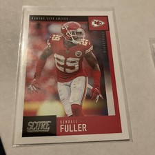 2020 Score Football #142 Kendall Fuller Chiefs
