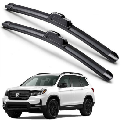 For 2019-2025 Honda Passport Windshield Wiper Blade Hybrid Silicone