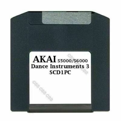 Akai S5000 / S6000 100MB Zip Disk Dance Instruments 3 SCD1PC
