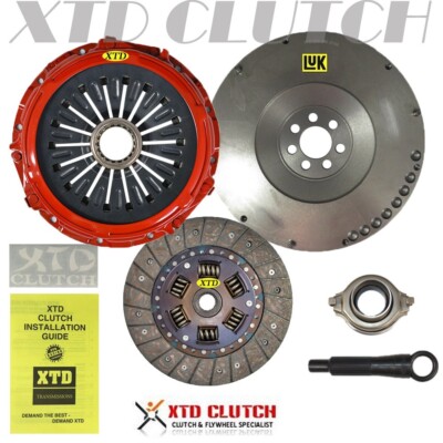 AMC STAGE 1 CLUTCH & LUK NODULAR FLYWHEEL KIT FITS 08-15 EVOLUTION EVO 10 X GSR