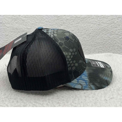 Kryptek 3D Camo Snapback Trucker Hat Mens OSFM Mule Deer Foundation Hunting Dad - Picture 8 of 11