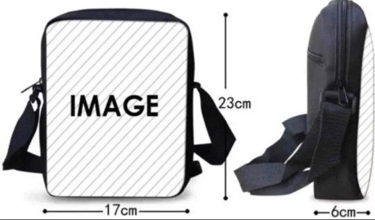 Mini bolsas de mensajero Juventus para niños. Nuevas Foto 4 de 4